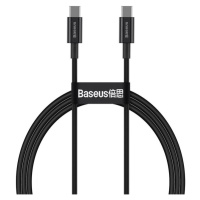 Rýchlo nabíjací kábel Baseus CATYS-C01 Superior USB-C/USB-C 2m, Čierny