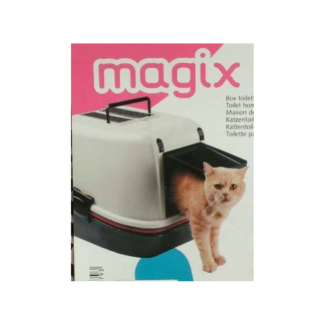 Toaleta pre mačky vnútorný domček Magix 55,5x45,5x41cm FP 1ks MEGAVÝPREDAJ Ferplast