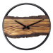 Sconto Nástenné hodiny FOREST drevo/kov, priemer 30 cm