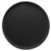 Cambro Tácka podnos 35,6 cm, okrúhla, čierna