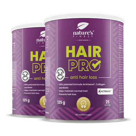 Nature's Finest Hair Pro FOR MEN | doplněk pro muže na podporu vypadávání a hustoty vlasů | Actr