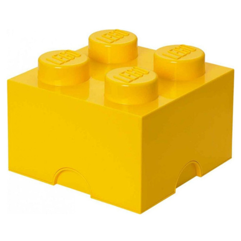 LEGO® Úložný box 25 x 25 x 18 cm Žltý