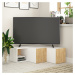 TV stolek COMPACT 90 cm bílý/dub