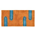 Oranžový koberec 70x140 cm Styles – Villa Collection