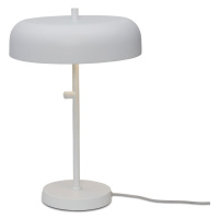 Biela stolová lampa s kovovým tienidlom (výška  45 cm) Porto L – it's about RoMi