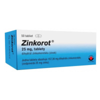 Zinkorot tbl.50 x 25 mg