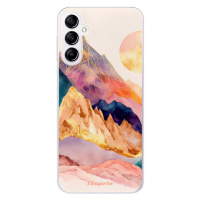 Odolné silikónové puzdro iSaprio - Abstract Mountains - Samsung Galaxy A14 / A14 5G