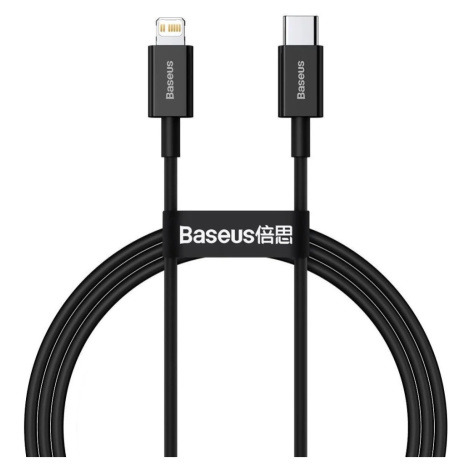 Nabíjací a dátový kábel USB Type-C, Lightning, 100 cm, 20 W, s ochranou proti rozbitiu, rýchle n