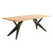 Jedálenský stôl s doskou z akácie 100x200 cm Ligero – Geese