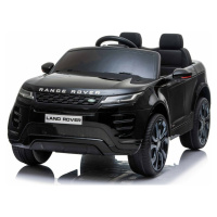 Elektrické autíčko Range Rover EVOQUE, Jednomiestne, čierne, Kožené sedadlá, MP3
