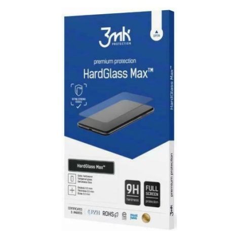 Ochranné sklo 3MK HardGlass Max Samsung Galaxy A54 5G black Fullscreen Glass (5903108516532)