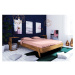 Dvojlôžková posteľ z dubového dreva 180x200 cm Retro - The Beds