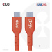 Club3D Kábel USB2 Type-C Bi-Directional USB-IF Certifikovaný 480Mb, PD 240W(48V/5A) EPR M/M 3m