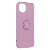 Silikónové puzdro na Apple iPhone 13 Pro Roar Amber fialové