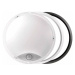 EMOS LED svietidlo prisadené kruhové so senzorom, 14W, neutrálna biela, priemer 21,5cm, čierna/b