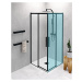 POLYSAN - ALTIS BLACK sprchové dvere 780-800, výška 2000, číre sklo AL1582B