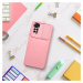 Silikónové puzdro na Xiaomi Redmi Note 11/Note 11S Slide TPU ružové
