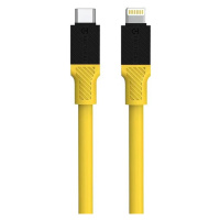 Tactical Fat Man Kábel USB-C / Lightning 1m, Žltý