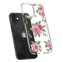 Spigen kryt Cecile pre iPhone 12 mini - Pink Floral