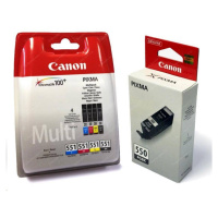 Canon BJ CARTRIDGE PGI-550/CLI-551 PGBK/C/M/Y/BK/GY Multi Pack