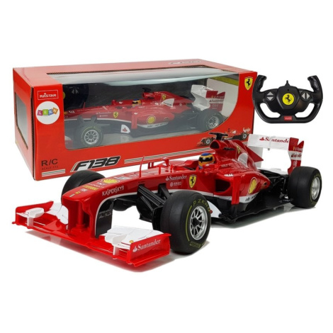 Rastar Rastar Formula na diaľkové ovládanie R / C Ferrari F138 1:12 červená