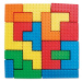 EDUSHAPE Kocky senzorické penové Puzzle Blocks 24m+