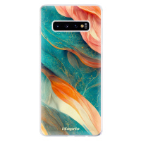 Odolné silikónové puzdro iSaprio - Abstract Marble - Samsung Galaxy S10+
