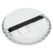 CERS LED ceiling light, 16W, 1300lm, IP65, 4000K, milky PC, white