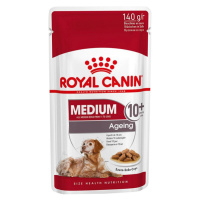 Royal Canin SHN WET MEDIUM ADULT AGEING kapsičky pre psy 10 x 140g