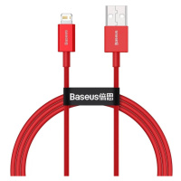 Nabíjací a dátový kábel USB, Lightning, 100 cm, 2400 mA, s ochranou proti zlomeniu, rýchle nabíj