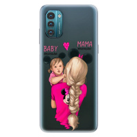 Odolné silikónové puzdro iSaprio - Mama Mouse Blond and Girl - Nokia G11 / G21