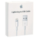 Apple iPhone Lightning Nabíjací Dátový Kábel 0,5m ME291ZM/A , Biely