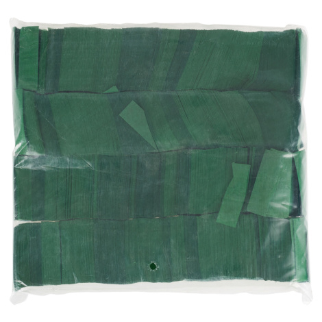 Tcm Fx Slowly falling rectangular confetti 55x18mm, dark green, 1kg