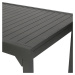 DEOKORK Hliníkový stôl VALENCIA 200/320 cm (antracit)