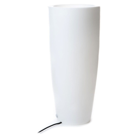 Biela stolová lampa 89,5 cm Bullet - Tomasucci