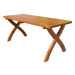 Záhradný jedálenský stôl z borovicového dreva 70x180 cm Strong – Rojaplast