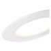 Biele zapustené bodové svetlo vrátane LED 3-stupňového stmievateľného IP65 - Blanca