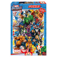 Educa Puzzle Marvel Heroes 500 dielov 15560 farebné