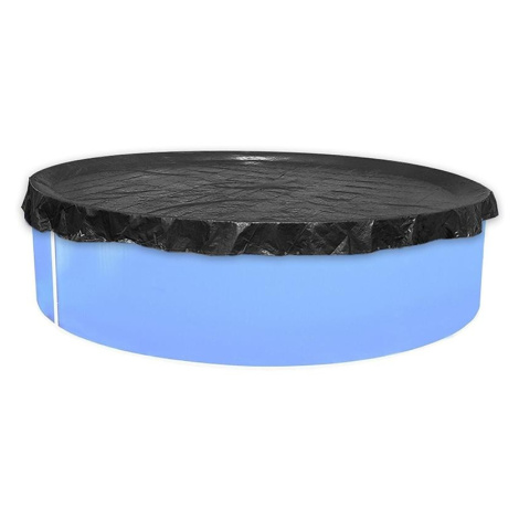 Plachta krycí kruh 3,66 m Supreme -modročierna Marimex