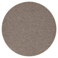 Hnedý okrúhly vonkajší koberec ø 160 cm Vagabond™ - Narma