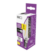 LED žiarovka Filament sviečka / E14 / 1,8 W (25 W) / 250 lm / neutrálna biela