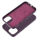 Leather Mag Cover Apple iPhone 15 dark violet