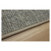 Kusový koberec Alassio šedobéžový čtverec - 120x120 cm Vopi koberce