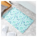 Svetlomodrá kúpeľňová predložka 39x60 cm Terrazzo – Artsy Doormats