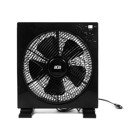 Aga Podlahový ventilátor 30 cm čierny