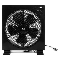 Aga Podlahový ventilátor 30 cm čierny