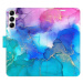 Flipové puzdro iSaprio - BluePink Paint - Samsung Galaxy A14 / A14 5G