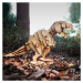 Robotime 3D interaktívne drevené puzzle - dinosaurus T-rex