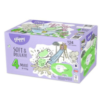 2x BELLA HAPPY Baby Plienky jednorazové Maxi Box 8-14 kg 62 ks