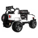 mamido  Elektrické autíčko Jeep Monster 4x4 biele